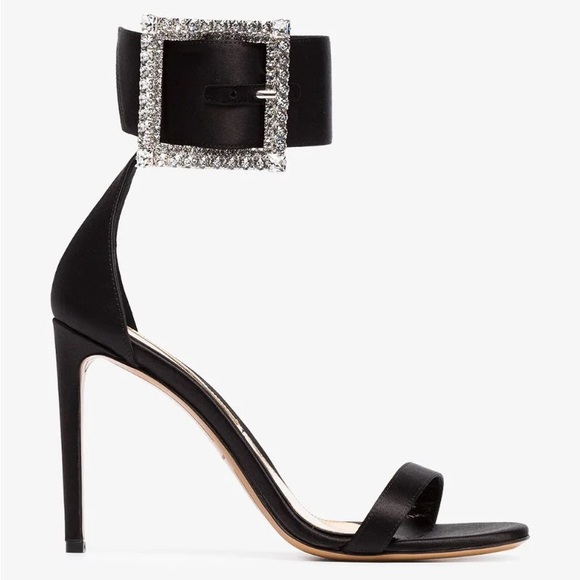 Alexandre Vauthier Yasmin 100 Silk Crystal Heel - Picture 14 of 15